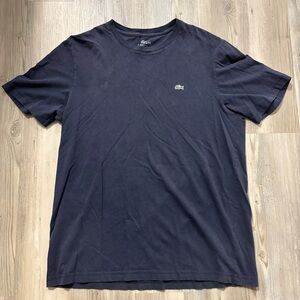 Lacoste Men's Dark Blue Short Sleeve Tee